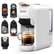 CAFELFFE 1 Unit CAFELFE 20BAR 5-In-1 Hot & Cold Capsule Coffee Machine, With 7-Level Water Volume Adjustment