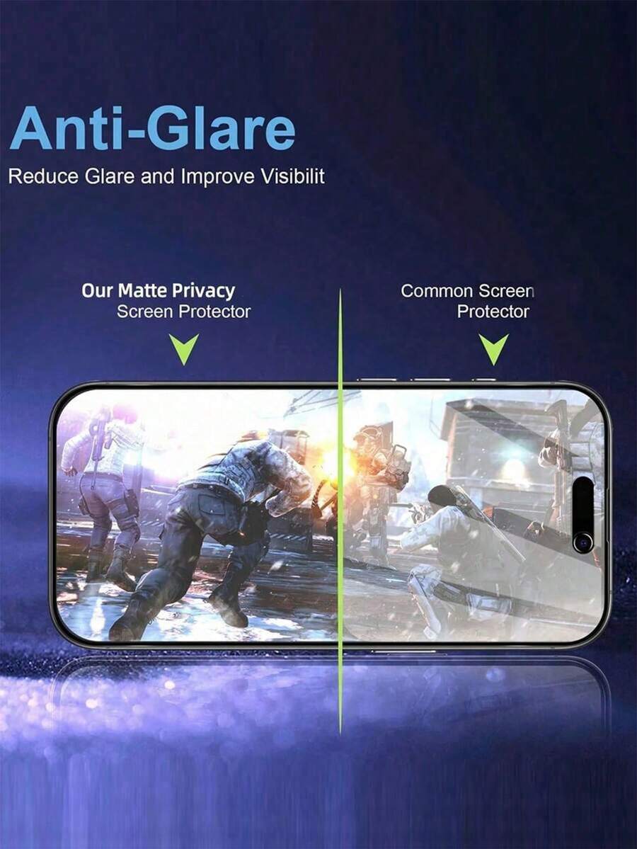 Pakovanje od 3 ultra izdržljiva HD kaljena stakla za zaštitu celog ekrana, kompatibilna sa iPhone 18 Pro/18 Pro Max/17/17Pro/17Air/17Pro Max, 16/16Pro/16Plus/16Pro Max, 15/15Plus/15Pro/15Pro Max, 14/14Plus/14Pro/14Pro Max/13/13Pro/13Pro Max/12/11/11Pro/11