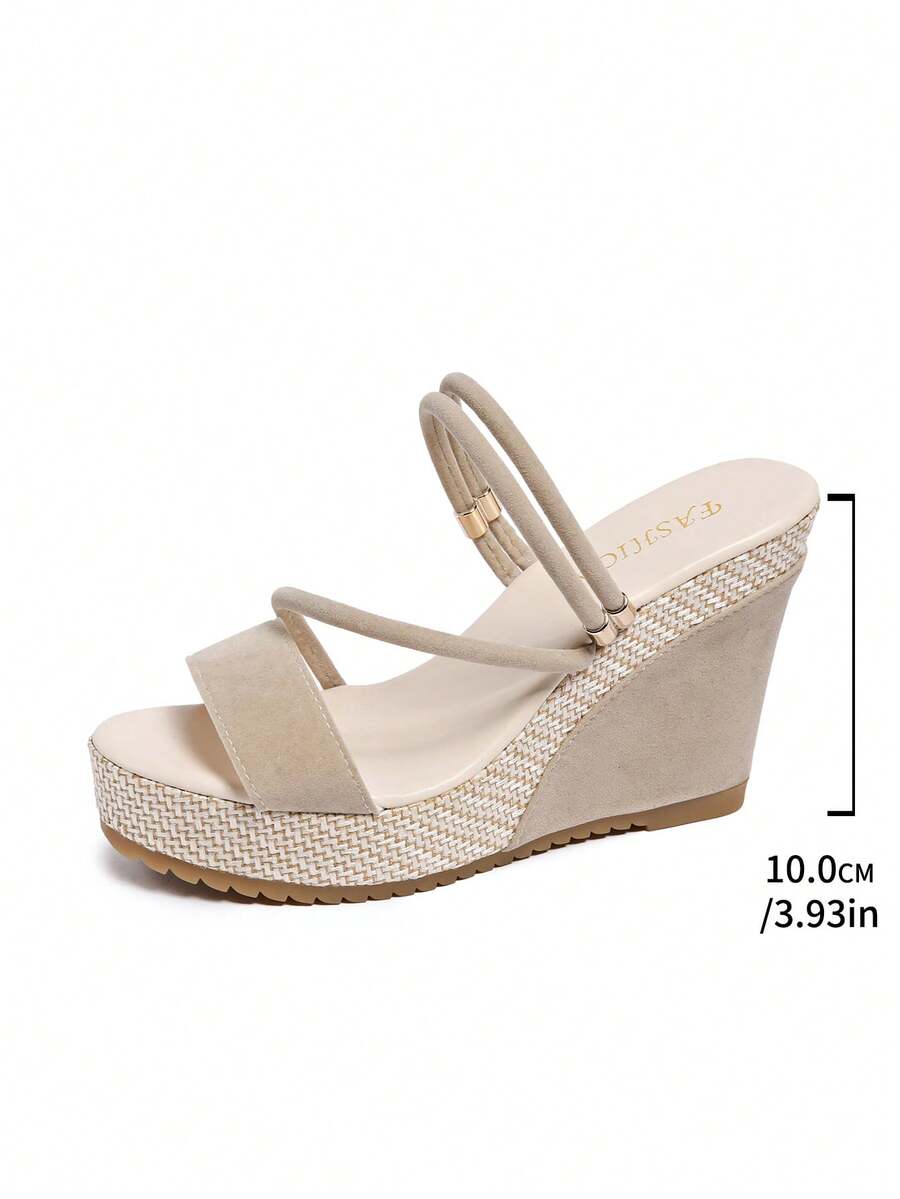 Suede Elegantne Ženske Platforme | Kaiš oko Članka
