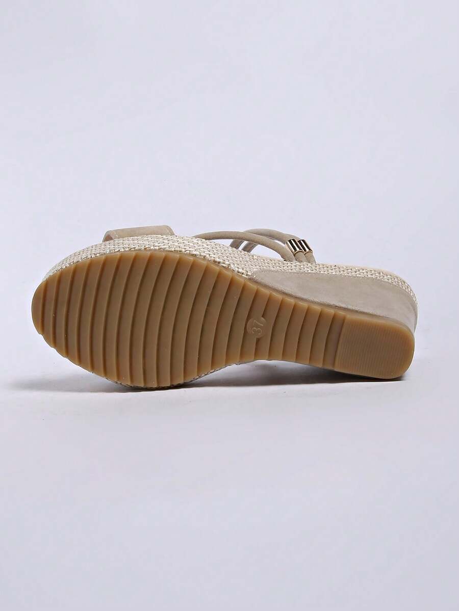 Suede Elegantne Ženske Platforme | Kaiš oko Članka