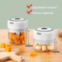 SOKANY Electric Mini Garlic Chopper, Wireless Blender, Portable Crusher