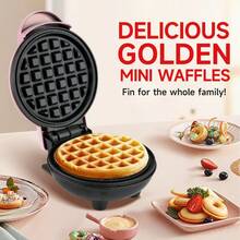 Mini Waffle Maker, Bubble Egg Cake Oven, Egg Cooker, Mini Waffle Iron, Egg Cake Oven, Breakfast Waffle Mold