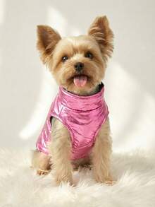 PETSIN Wear Splash Proof Vest And Give Your Beloved Pet A Warm 'little Padded Coat'. Keep The Cold At Bay And Keep Warm. Available In Multiple Colors