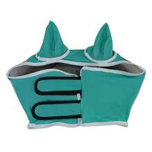 1pc New Breathable Fly Mask, Anti-Mosquito Anti-Fly Horse Face Mask, Horse Riding Accessories, Protects Eyes And Ears