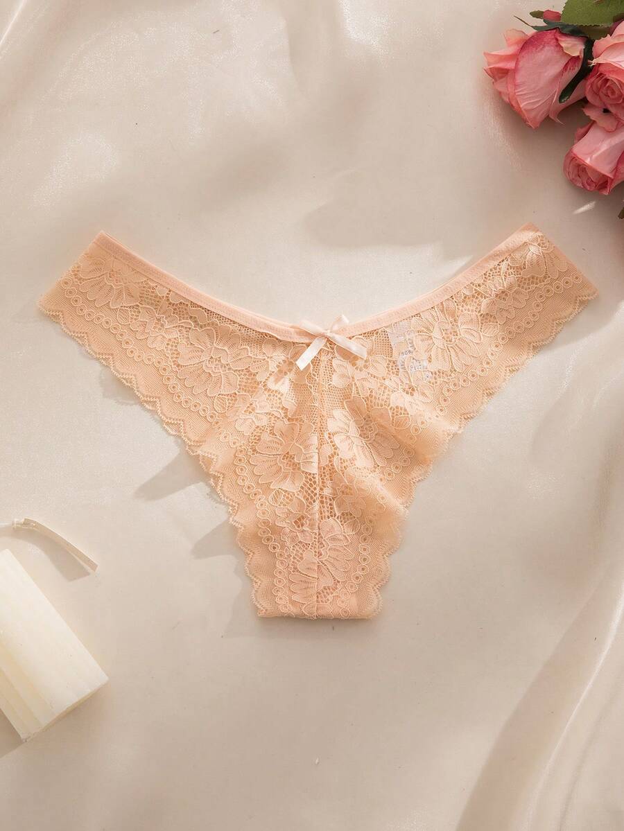 Elegantne ženske čipkaste gaćice trouglastog kroja, višebojne, 7 kom/set, seksi donji veš