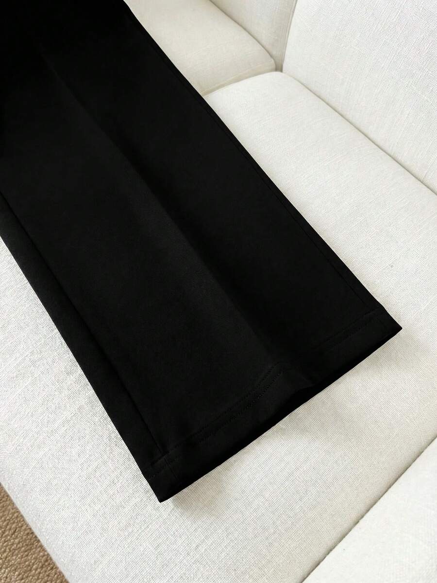 Ženske pantalone sa visokim strukom i širokim nogavicama