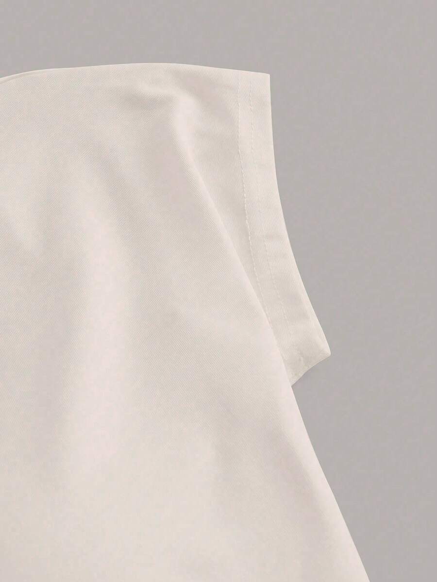 Ženska podstavljena seksi crop majica, slim fit