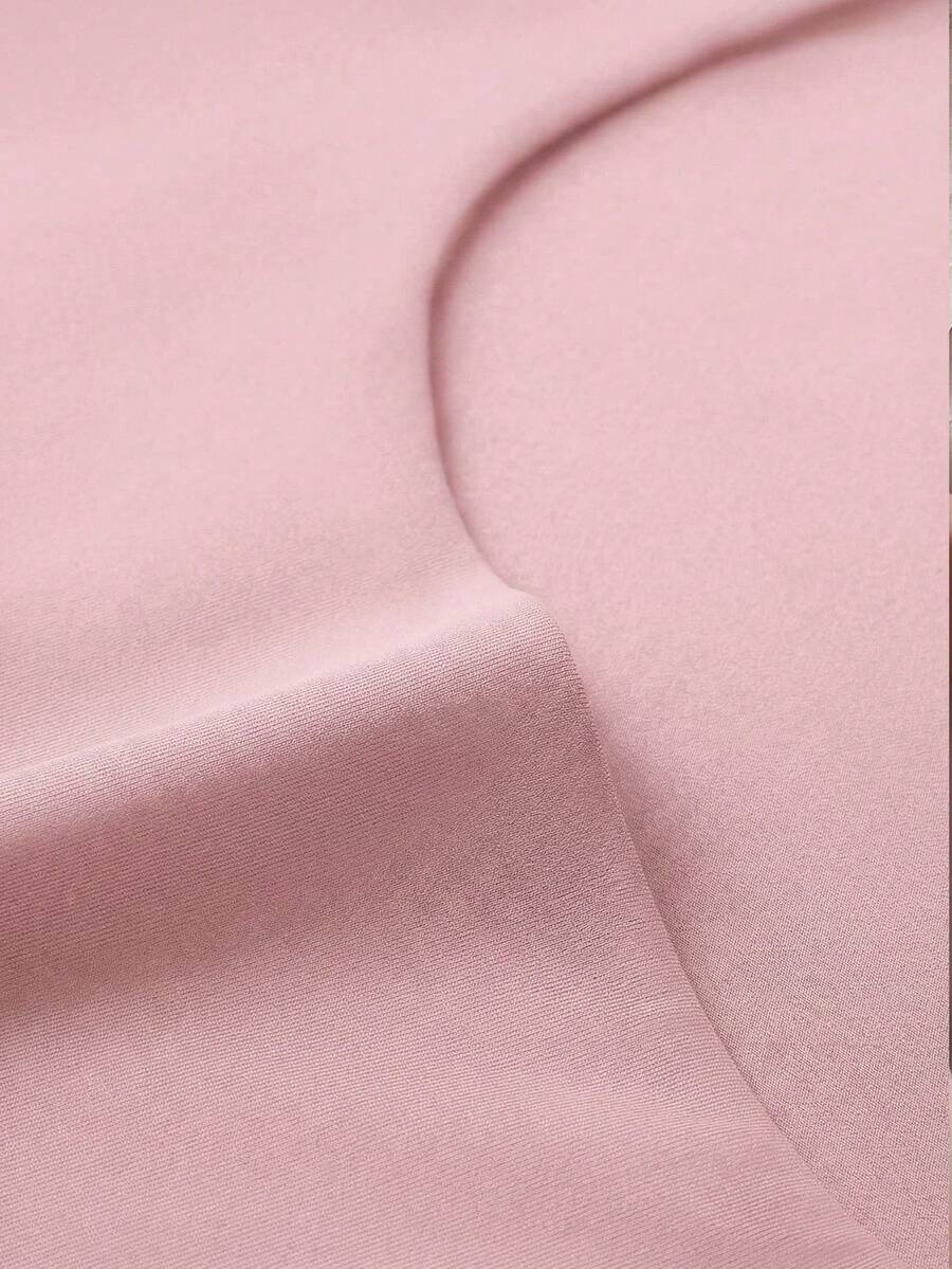 Casual Elegant Majica Kratkih Rukava sa Okruglim Izrezom