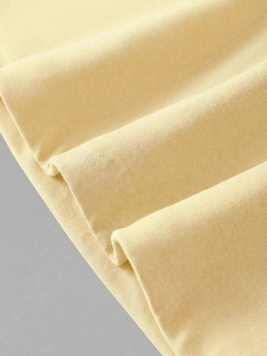 Casual Elegant Majica Kratkih Rukava sa Okruglim Izrezom