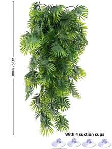 Reptiles Can Climb Vines And Artificial Plants. Soft Jungle Vines Are Handwoven From Parachute Cord. Artificial Decorative Plants Are Hung On Bottles For Snake Enclosures. Leopard Print Gecko Habitat Decor Is Suitable For Chameleons, Crabs, Lizards, Snakes, Geckos, Frogs, And Hermit Crabs.