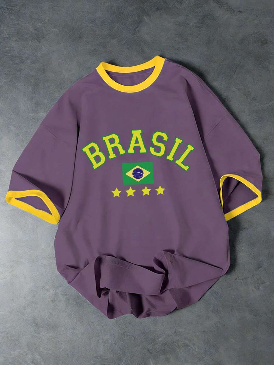 Muška  Brazil fudbalska majica kratkih rukava