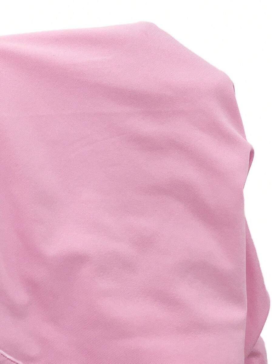 Čvrsti Cami Top sa Naborima za Leto