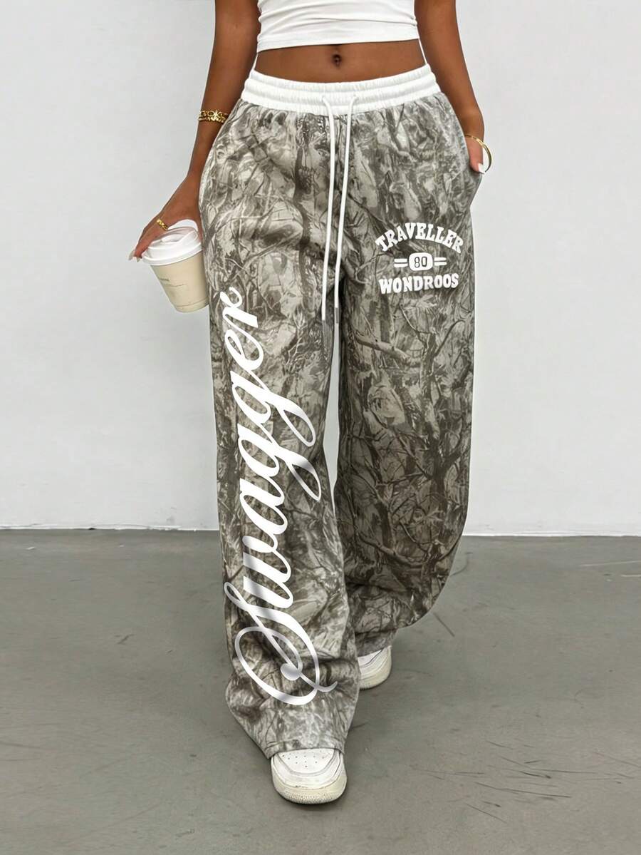 Rovax Moderne ležerne pantalone za žene u street stilu