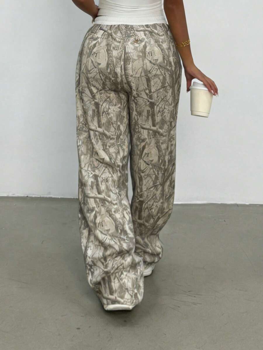 Rovax Moderne ležerne pantalone za žene u street stilu