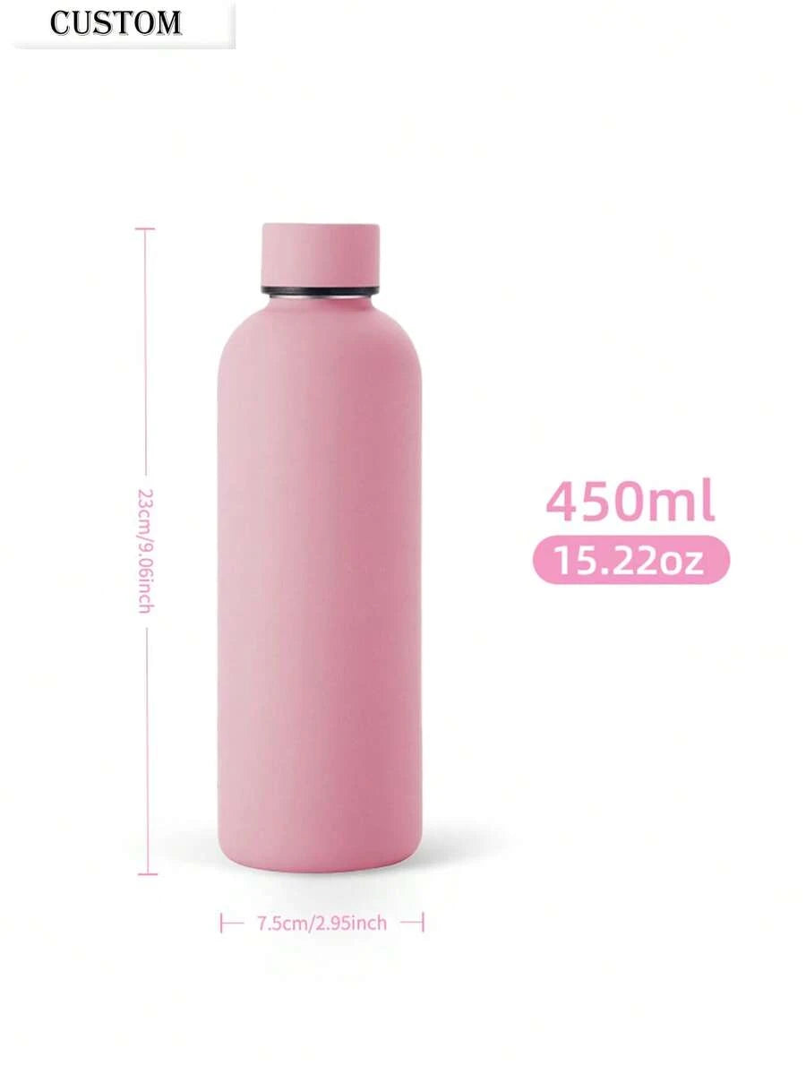Personalizovana šolja/boca za kafu i sokove od nerđajućeg čelika, sportska boca za vodu, 500ml/17oz