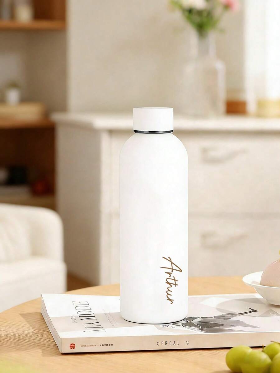 Personalizovana šolja/boca za kafu i sokove od nerđajućeg čelika, sportska boca za vodu, 500ml/17oz