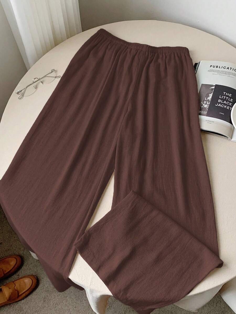 Ženske Casual Svestrane široke Pantalone
