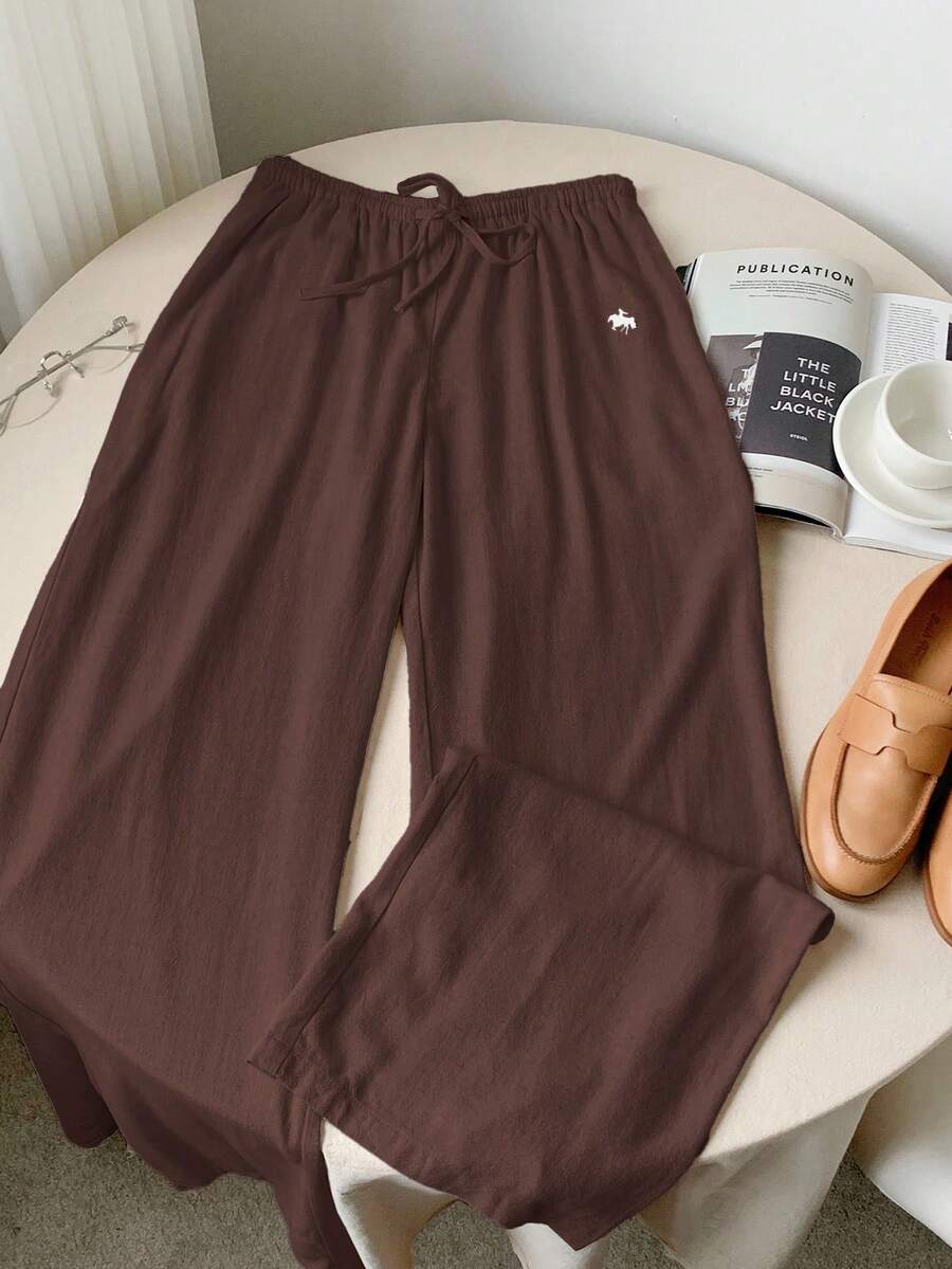Ženske Casual Svestrane široke Pantalone