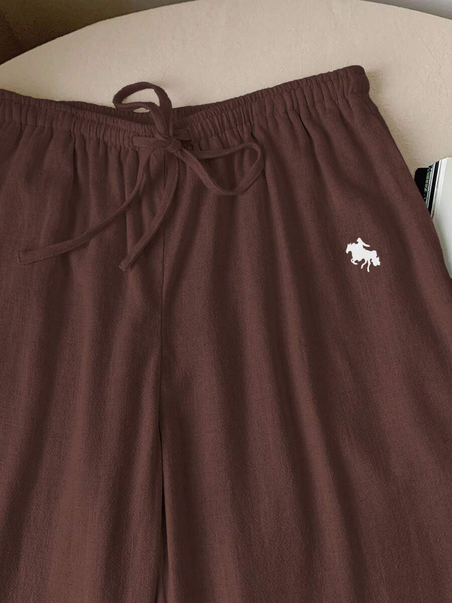 Ženske Casual Svestrane široke Pantalone