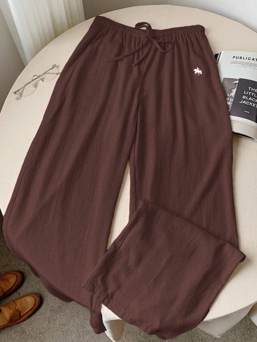 Ženske Casual Svestrane široke Pantalone