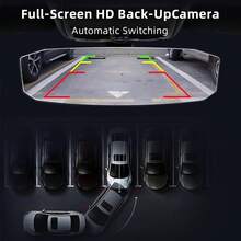 11-Inch Interior Clip-On Panoramic Rearview Mirror, Convex Wide Angle Rearview Mirror For Cars, SUVs, Trucks, Anti-Glare, Expanded Viewing Area Auxiliary Mirror