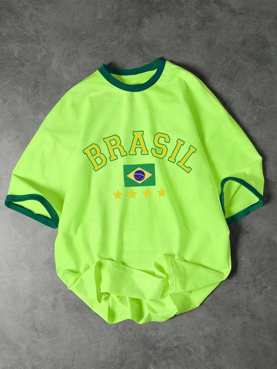 Muška  Brazil fudbalska majica kratkih rukava