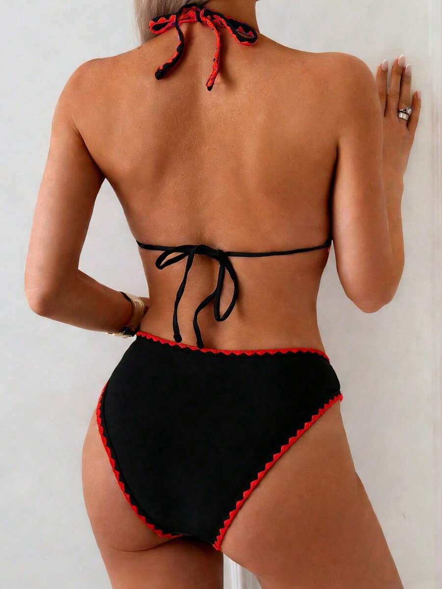 Ženski dvodelni bikini kupaći kostim
