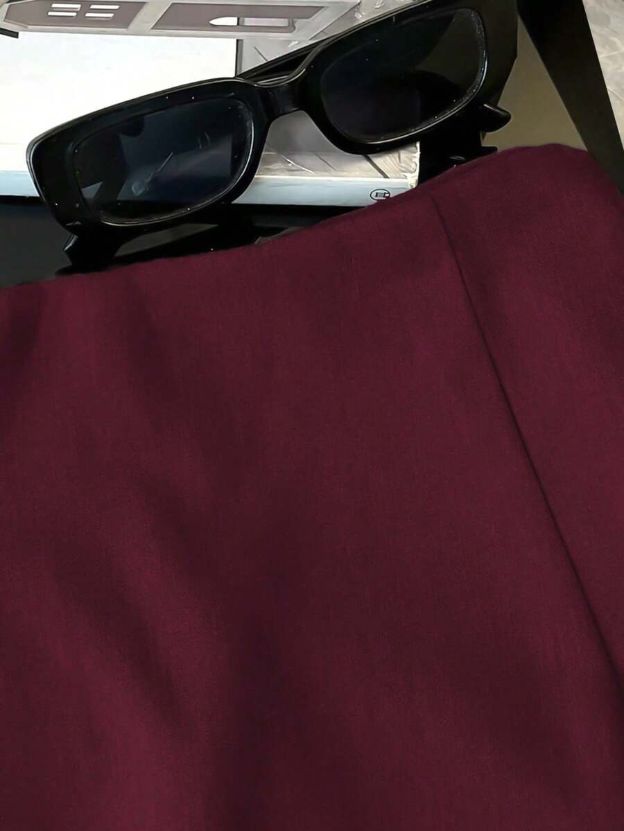 Moderan šorts Mekana Tkanina Visokog Struka