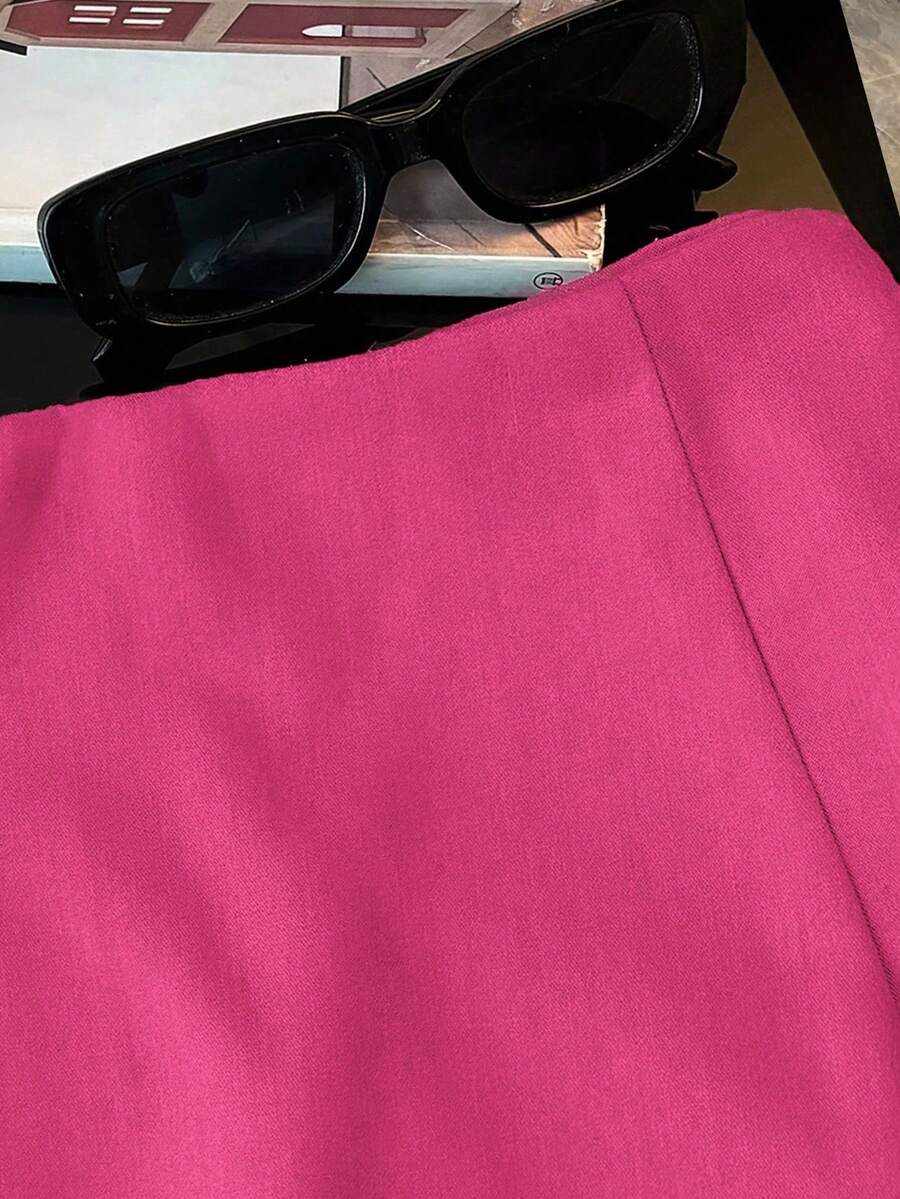 Moderan šorts Mekana Tkanina Visokog Struka