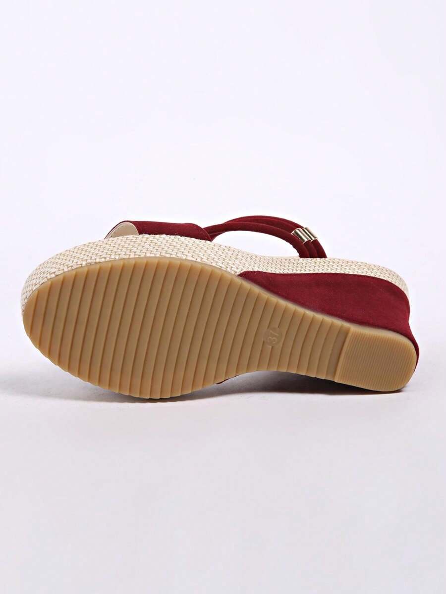 Suede Elegantne Ženske Platforme | Kaiš oko Članka