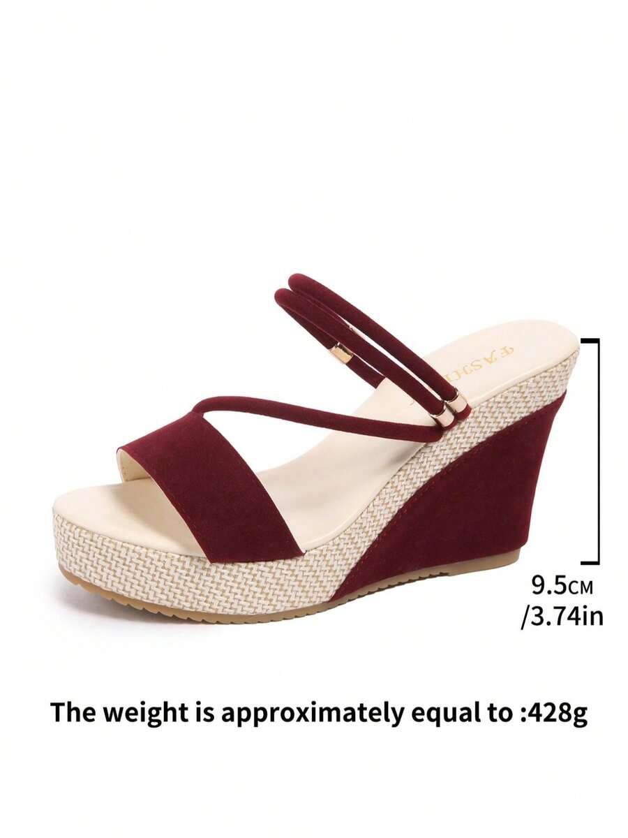 Suede Elegantne Ženske Platforme | Kaiš oko Članka