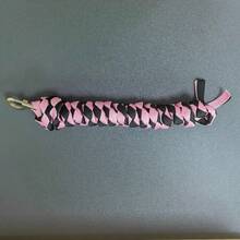Horse Supplies - Thickened Horse Lead Rope, Large Silver Metal Buckle & Hook, 4-Strand Braided Horse Leash, Pet Leash