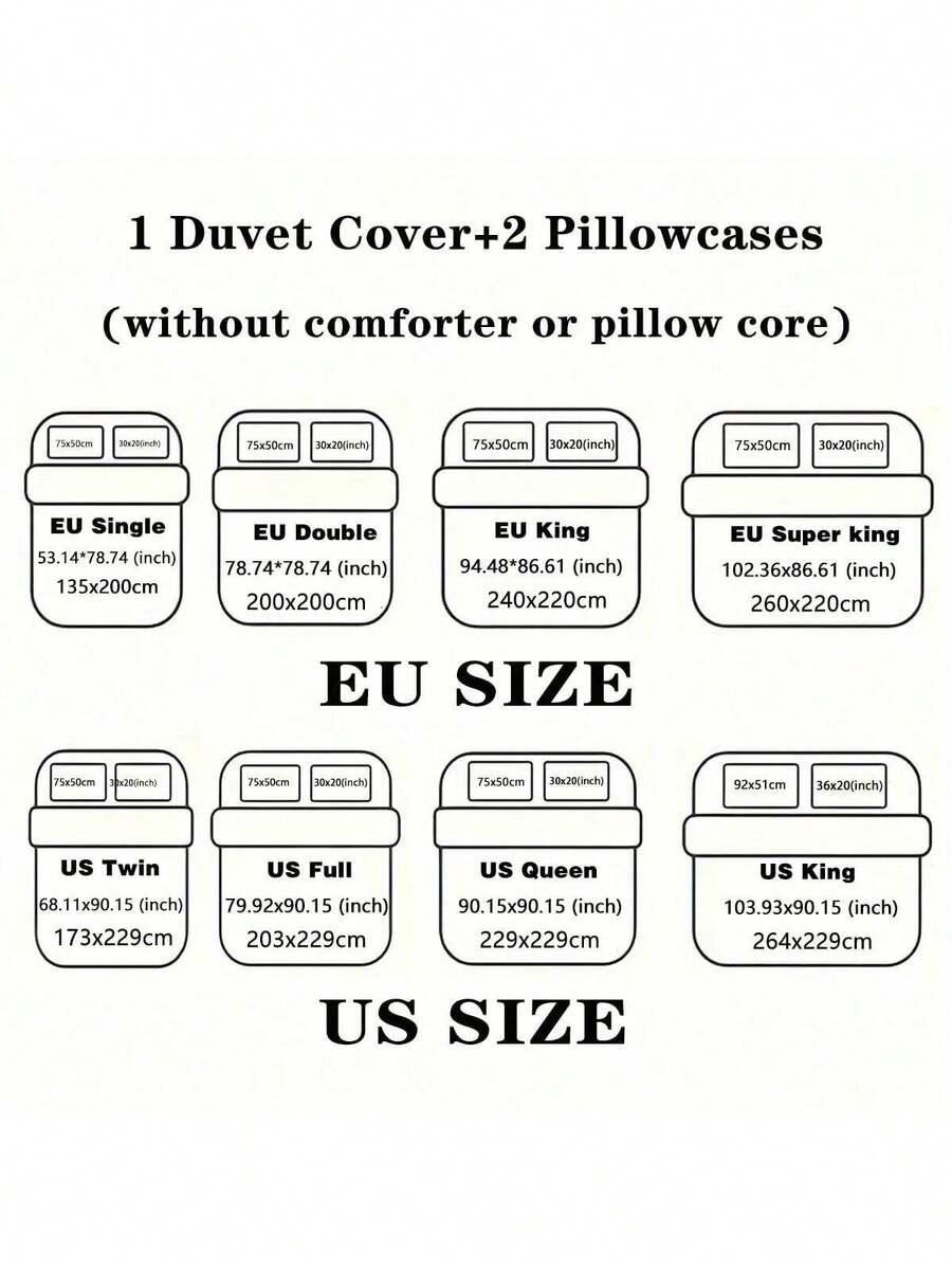 Six Seven plavi komplet posteljine od 3 dela, 6&7 print: 1 navlaka za jorgan + 2 jastučnice (punjenje nije uključeno)