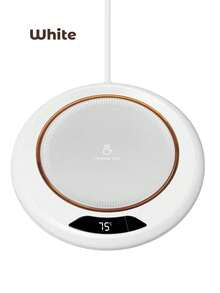 Teckwe USB Smart Cup Warmer 3-Level Constant Temperature, Electric Adjustable Heat Pad For Candle Tea Milk Drink Table Dining Room Bar Housewarming
