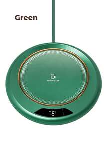 Teckwe USB Smart Cup Warmer 3-Level Constant Temperature, Electric Adjustable Heat Pad For Candle Tea Milk Drink Table Dining Room Bar Housewarming