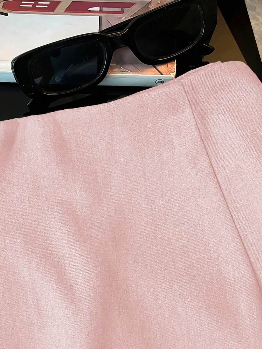 Moderan šorts Mekana Tkanina Visokog Struka