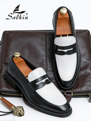 Klasične ručno rađene muške mokasine ,slip-on