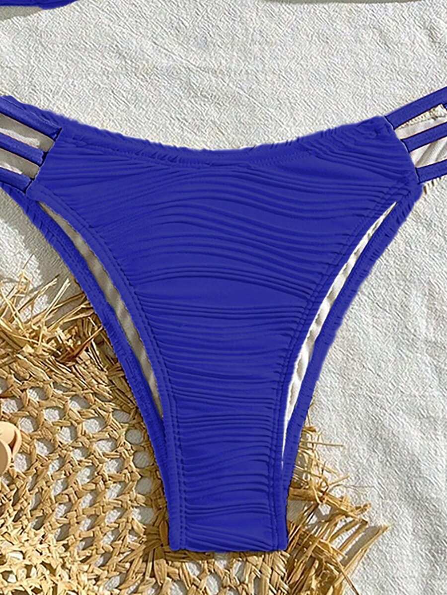 Jednobojni bikini set za žene