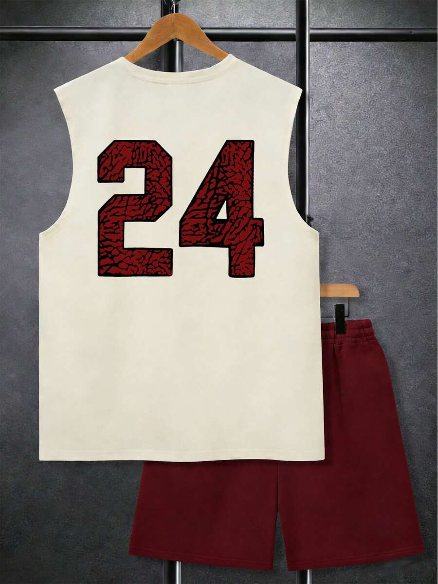 Muški ,,Chicago 24,, set , dres i majice bez rukava, sportski ležerni