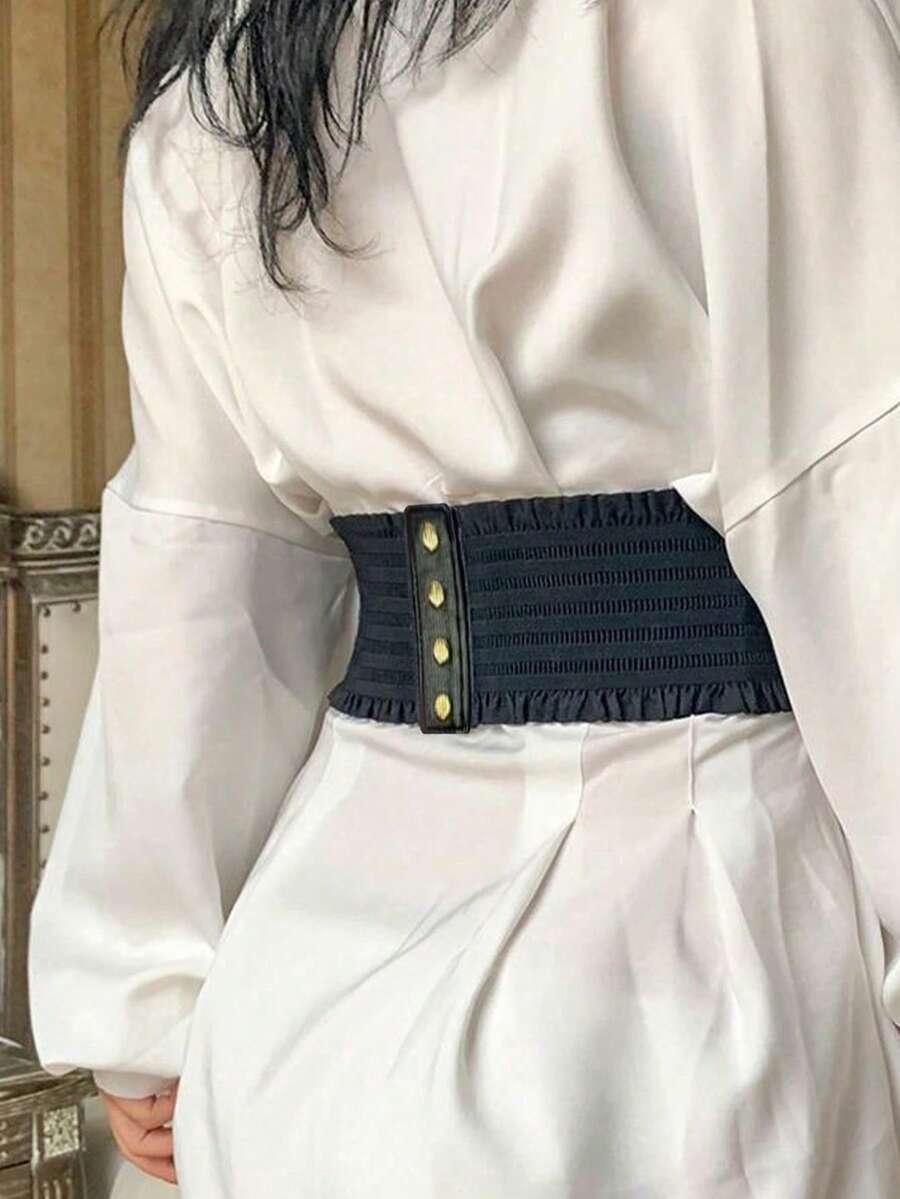 Ženski renesansni modni dodatak, tamni gotički stil, PVC kožni