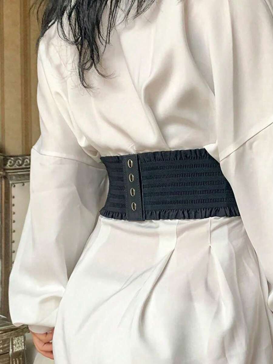 Ženski renesansni modni dodatak, tamni gotički stil, PVC kožni