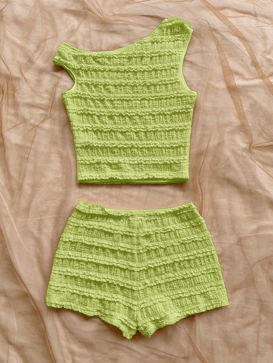 Ženski Letnji Casual Pleteni Set od 2 dela