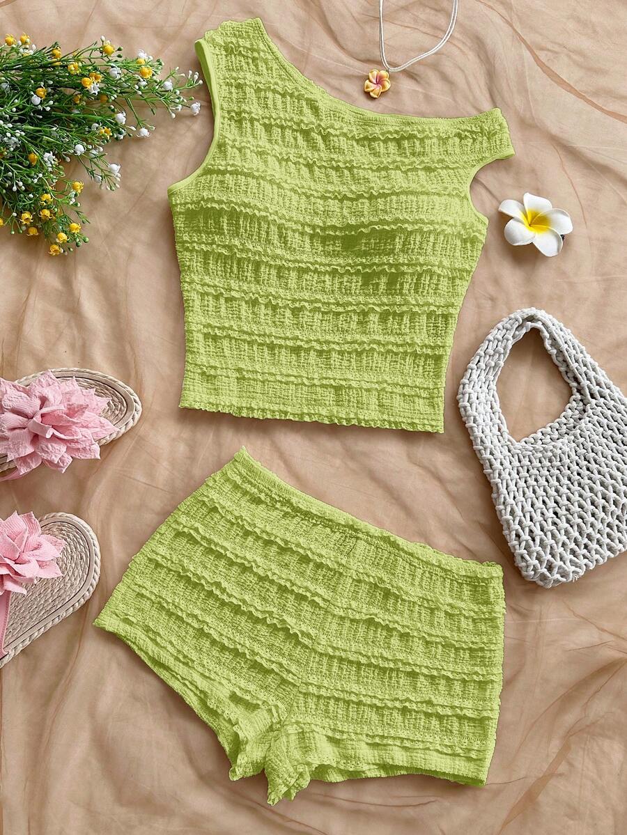 Ženski Letnji Casual Pleteni Set od 2 dela