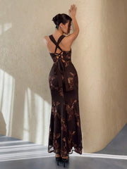 Romantična Party Maxi Slip Haljina