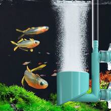 Ultra-High Density Nano Bubble Air Pump Accessories For Aquarium - Enhances Fish Health And Aesthetics, Suitable For Small To Medium Aquariums
