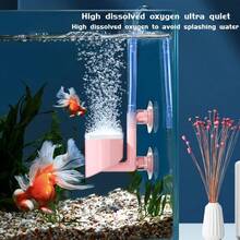 Ultra-High Density Nano Bubble Air Pump Accessories For Aquarium - Enhances Fish Health And Aesthetics, Suitable For Small To Medium Aquariums