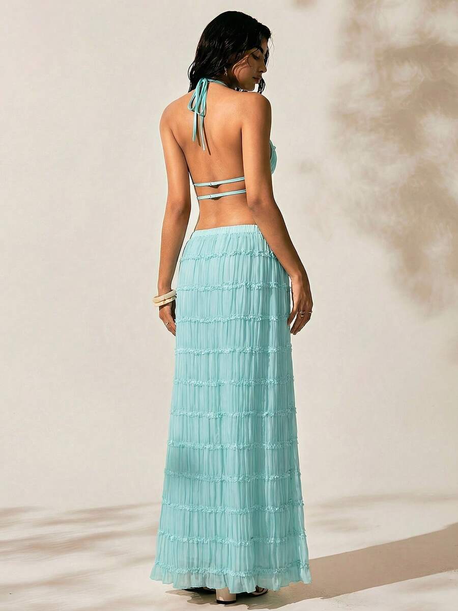 Ženski Boho Set suknja i top