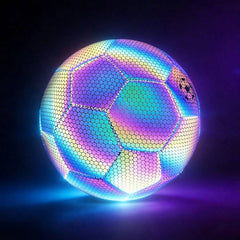 Fluorescentno zelena profesionalna fudbalska lopta, visokokvalitetni PU materijal