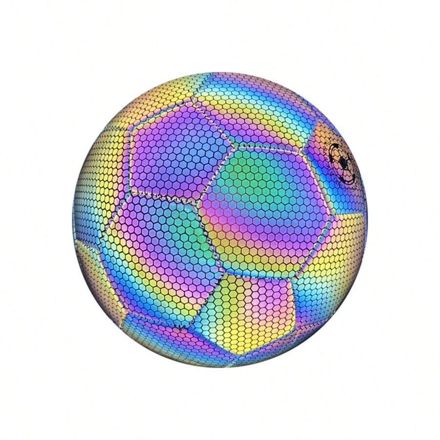 Fluorescentno zelena profesionalna fudbalska lopta, visokokvalitetni PU materijal