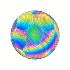 Fluorescentno zelena profesionalna fudbalska lopta, visokokvalitetni PU materijal